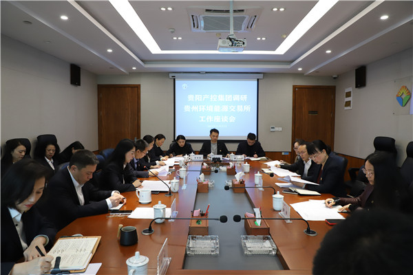 2023-11-27   貴陽(yáng)產(chǎn)控集團(tuán)黨委委員、副總經(jīng)理劉志宏到貴州環(huán)交所調(diào)研并座談1.jpg