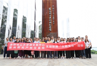 貴州陽光產(chǎn)權交易所與貴陽市公共資源交易中心開展支部聯(lián)建主題黨日活動