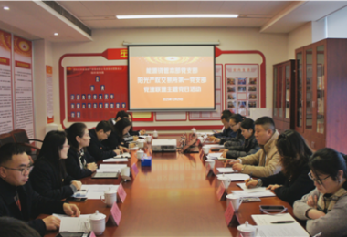 黨建引領(lǐng)促合作，攜手共進(jìn)謀發(fā)展——能源資管本部黨支部與陽(yáng)光產(chǎn)權(quán)交易所第一黨支部聯(lián)合開展黨建聯(lián)建座談