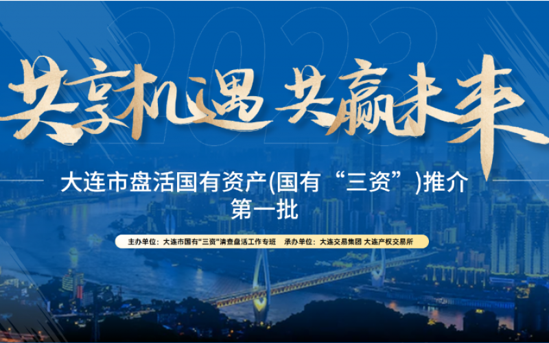 大連市盤活國有資產(chǎn)（國有“三資”）推介